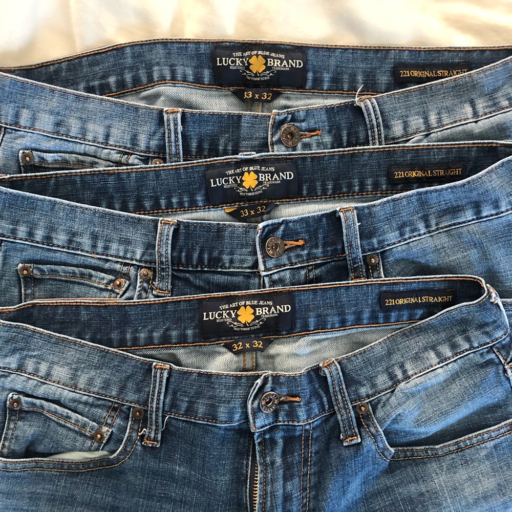 Men’s Lucky Brand Original Straight Jeans